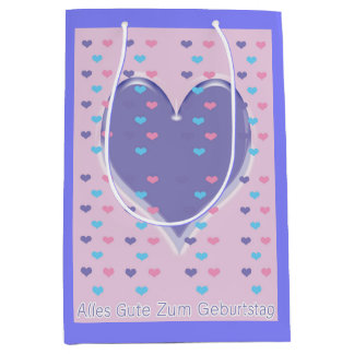 Grattis på födelsedagen på tyska Gift Bag