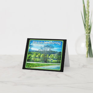 Grattis på födelsedagen på tyska kort