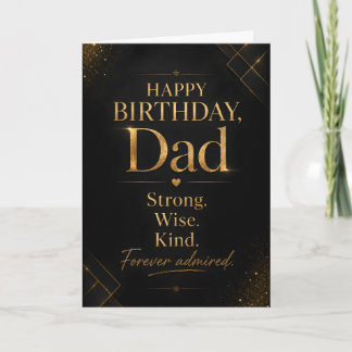 Grattis på födelsedagen Pappa Citat, Stark Vis Klo Kort