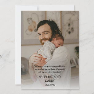 Grattis på födelsedagen pappa från Baby Kort