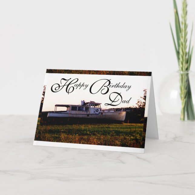 Grattis på födelsedagen Pappa Kort (Framsida)