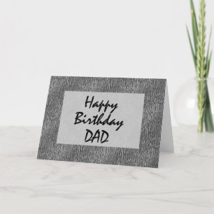 Grattis på födelsedagen Pappa Kort