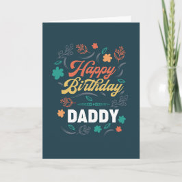Grattis på födelsedagen pappa kort