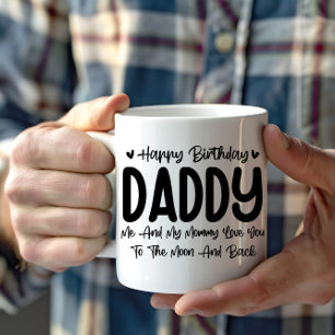 Grattis på födelsedagen Pappa Rolig födelsedag Pap Kaffemugg