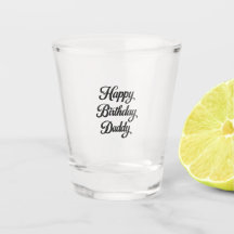 grattis på födelsedagen pappa shotglas