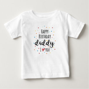Grattis på födelsedagen pappa t shirt
