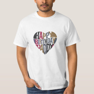 grattis på födelsedagen pappa t shirt