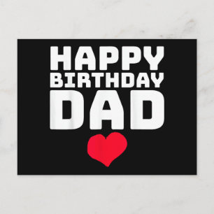 Grattis på födelsedagen pappa vykort