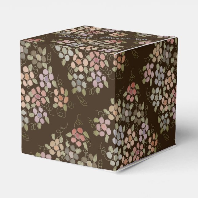 Grattis på födelsedagen Papper Chocolate Favor Presentaskar (Baksidan Sidan)