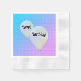 Grattis på födelsedagen! Papper plåt Pappersservett