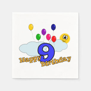 Grattis på födelsedagen pappersservett