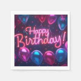 Grattis på födelsedagen Pappersservett