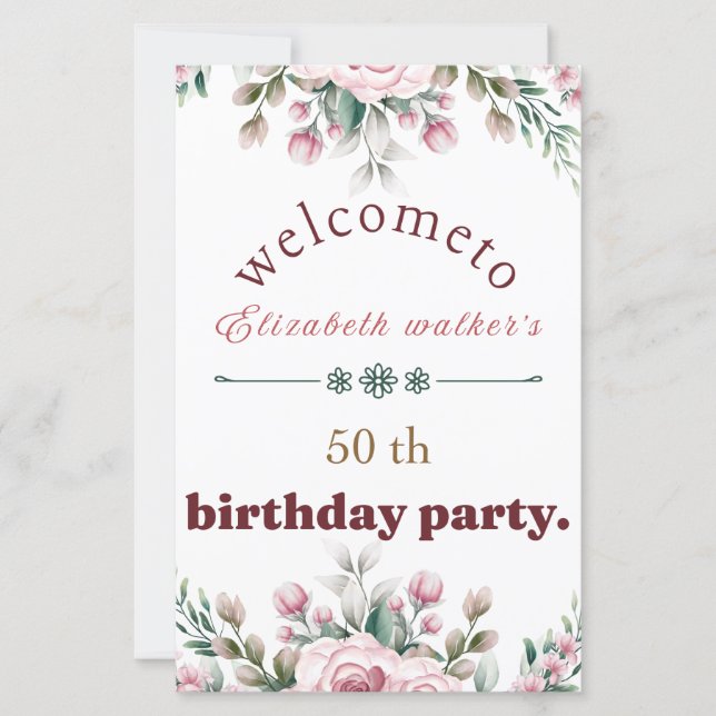 Grattis på födelsedagen party (Framsida)