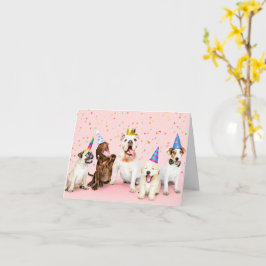 Grattis på födelsedagen Party Kort