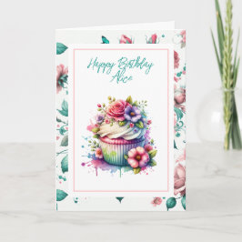 Grattis på födelsedagen Personlig | SHABBY CHIC BL Kort