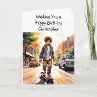Grattis på födelsedagen Personlig | Skateboarder