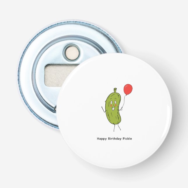 Grattis på födelsedagen Pickle, pickle  Flasköppnare (Framsidan)