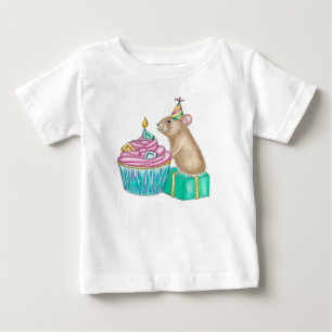 Grattis på födelsedagen Pika Cupkaka T Shirt