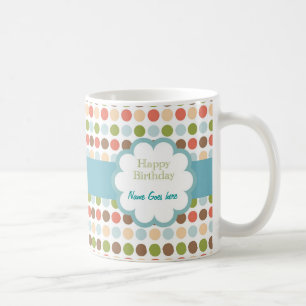 Grattis på födelsedagen (pokaen pricker), kaffemugg