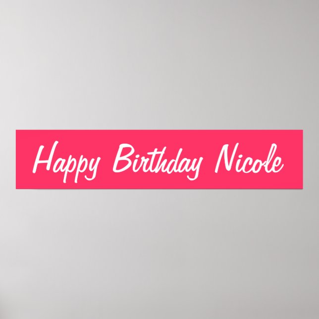 Grattis på födelsedagen poster (Framsidan)