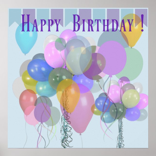 Grattis på födelsedagen poster (Framsidan)