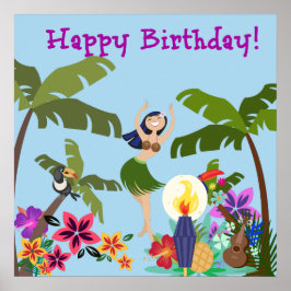 Grattis på födelsedagen poster