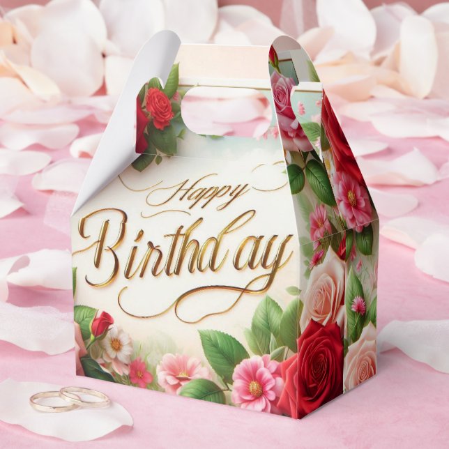grattis på födelsedagen presentaskar (Bröllop)
