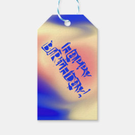 Grattis på födelsedagen! presentetikett