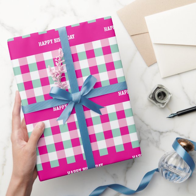 Grattis på födelsedagen presentpapper (Gifting)