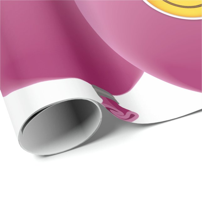 Grattis på födelsedagen presentpapper (Rullad Hörn)