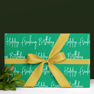 Grattis på födelsedagen! presentpapper