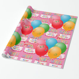 Grattis på födelsedagen! presentpapper