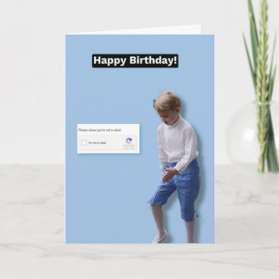 Grattis på födelsedagen - Prince George Kort