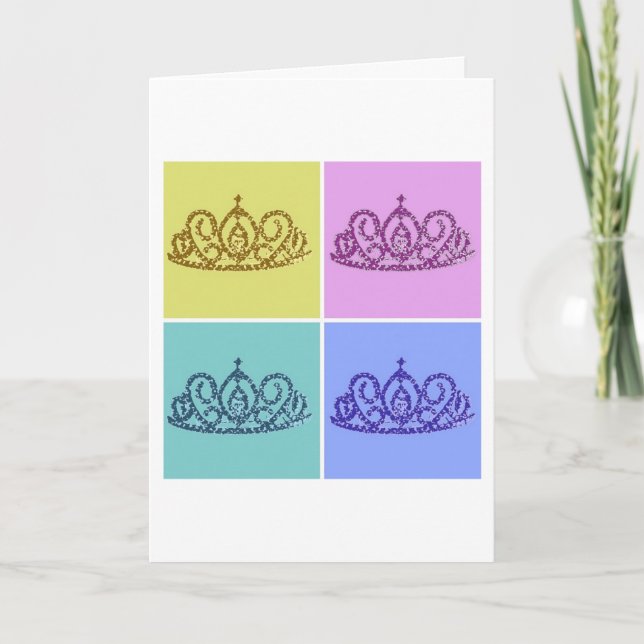 Grattis på födelsedagen Princess Kort (Framsida)