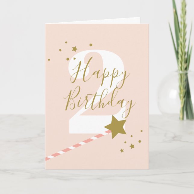 Grattis på födelsedagen prinsessa födelsedagskort  kort (Framsida)