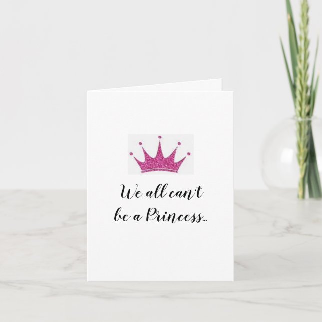 Grattis på födelsedagen prinsessan Foletingkort Kort (Framsida)