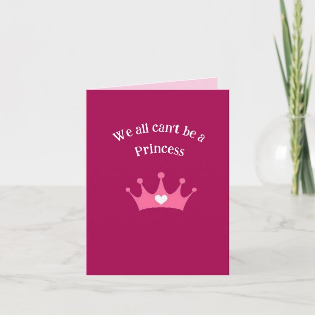 Grattis på födelsedagen prinsessan Foletingkort Kort (Framsida)