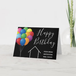 Grattis på födelsedagen Real Gods Company Balloons Kort