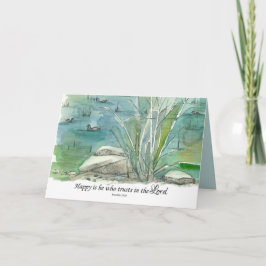 Grattis på födelsedagen Religiösa Proverbs Scriptu Kort