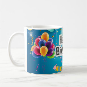 Grattis på födelsedagen Roligt 50:e milstolpen Kaffemugg