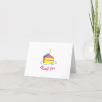 Grattis på födelsedagen Rosa Cake Slice Candle Par