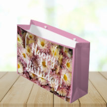 Grattis på födelsedagen Rosa Chrysanthemums Blommi