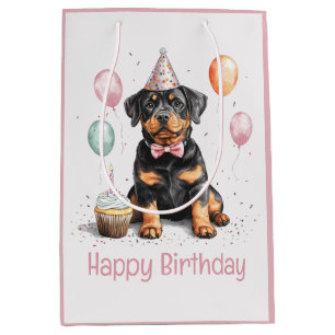 Grattis på födelsedagen Rottweiler Hund