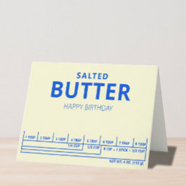 Grattis på födelsedagen saltat födelsekort för smö tack kort