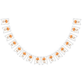 Grattis på födelsedagen Shiba Inu Original Bunting Vimplar