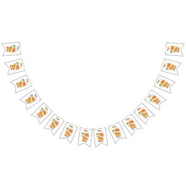 Grattis på födelsedagen Shiba Inu vimplande banner Vimplar