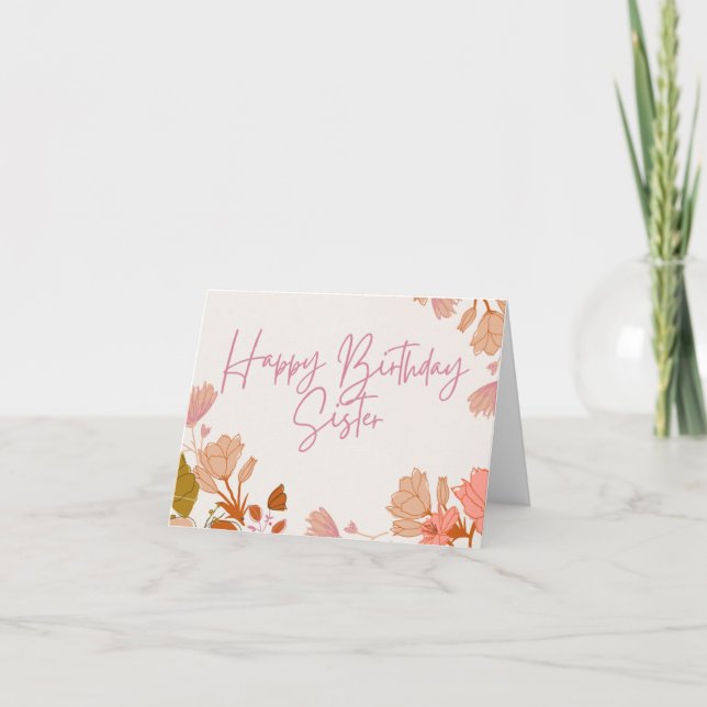 Grattis på födelsedagen-sifferkort tack kort (Framsida)