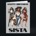 Grattis på födelsedagen Sista Svarta Flickans Magi Kort<br><div class="desc">Grattis på födelsedagen Sista Svarta Flickans Magi Melanin Kärlek</div>