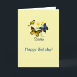 grattis på födelsedagen-sister - BTFL-kort Kort<br><div class="desc">Christian Birthday Card for Sister!   Innehåller Bible verse Numbers 6:24-26 (NKJV) och text inuti.</div>