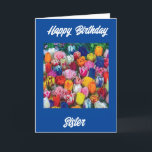 **GRATTIS PÅ FÖDELSEDAGEN SISTER** TULIPS GALORE-K KORT<br><div class="desc">TACK SÅ MYCKET FÖR ATT STOPPA MED ETT AV MINA ÅTTA LAGER!!!!!!</div>